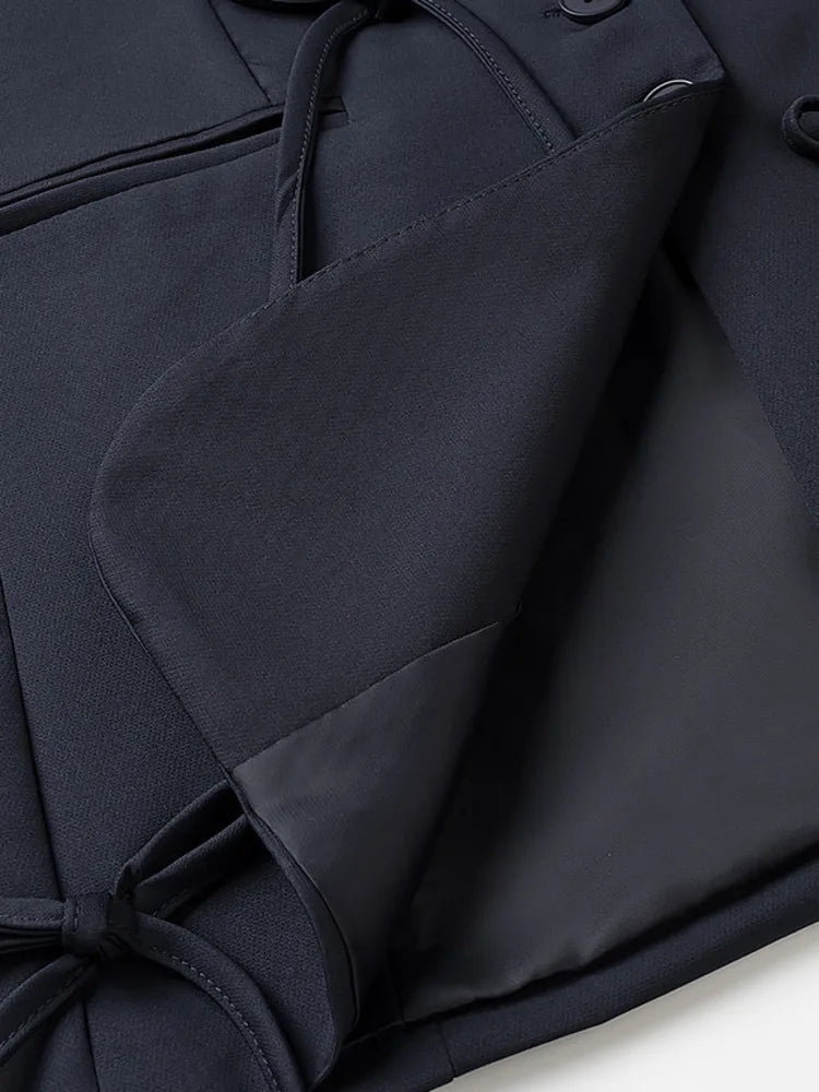 Veste de tailleur Knot edition noir