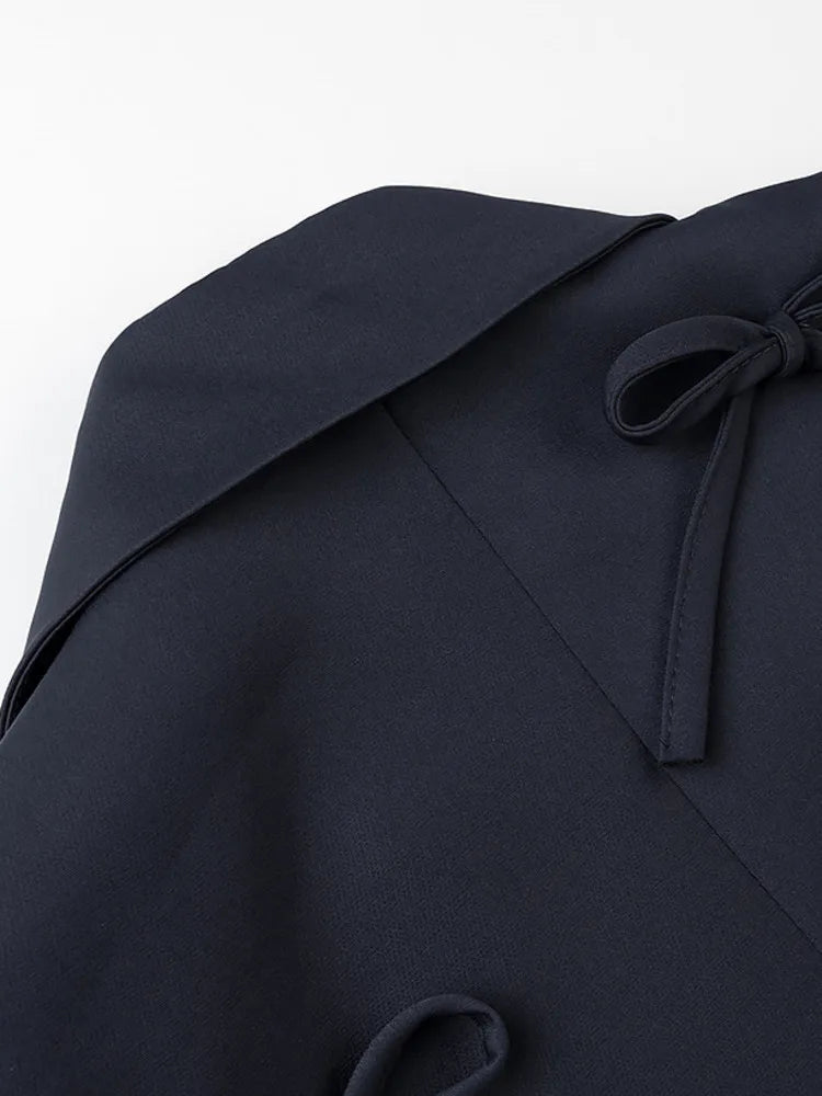 Veste de tailleur Knot edition noir