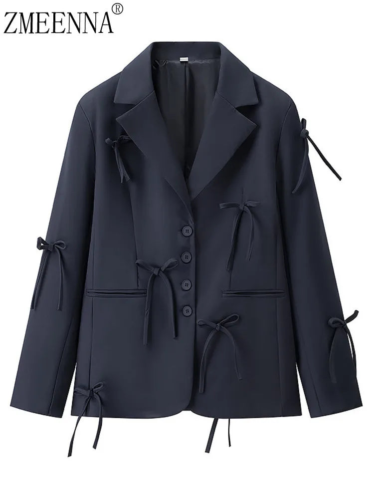 Veste de tailleur Knot edition noir