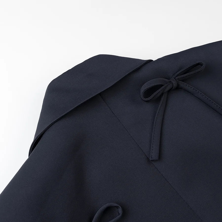 Veste de tailleur Knot edition bleu