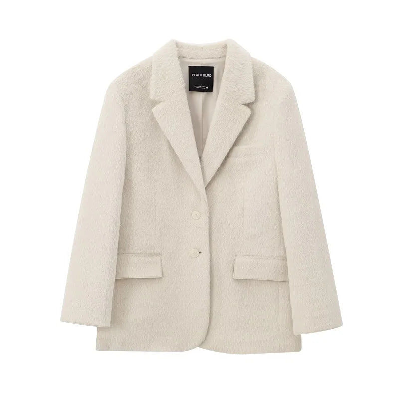 Manteau Écru Alba