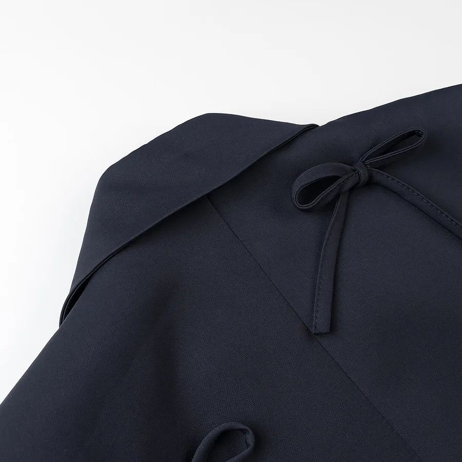 Veste de tailleur Knot edition noir