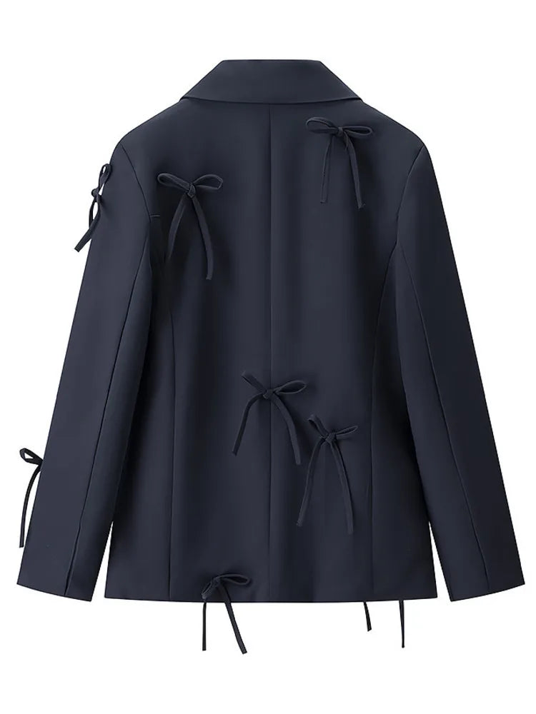 Veste de tailleur Knot edition noir