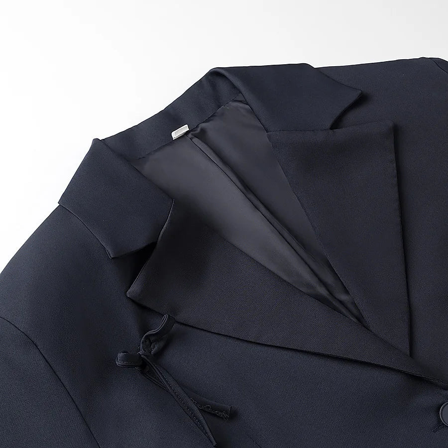 Veste de tailleur Knot edition noir