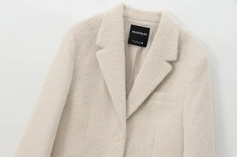 Manteau Écru Alba